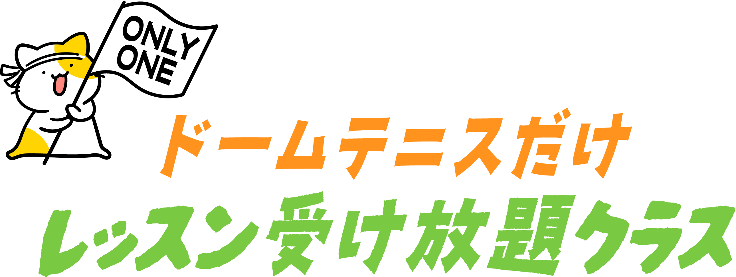 ドームテニスだけ レッスン受け放題クラス